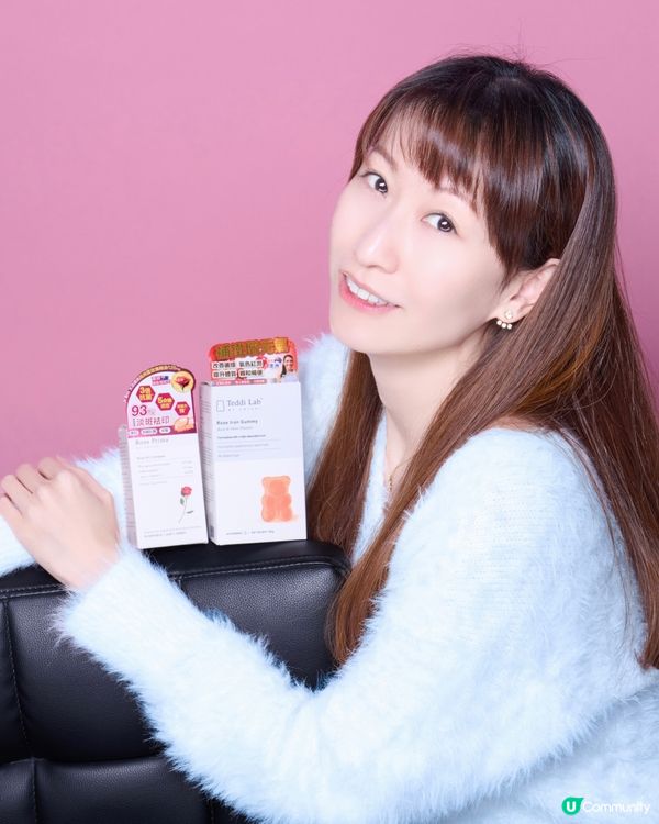 全新登場 Unichi小熊玫瑰補鐵軟糖