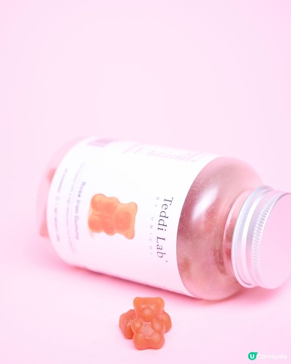 全新登場 Unichi小熊玫瑰補鐵軟糖