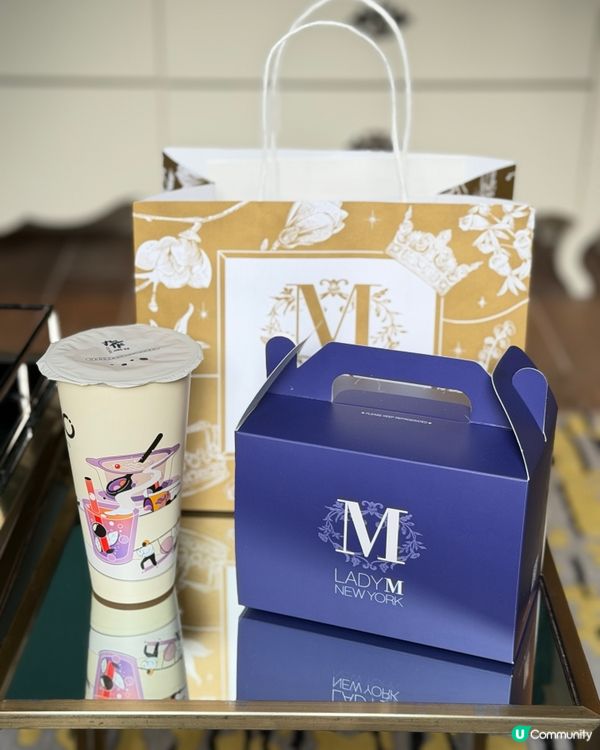 Lady M聖誕限定！黑森林蛋糕🍰😋