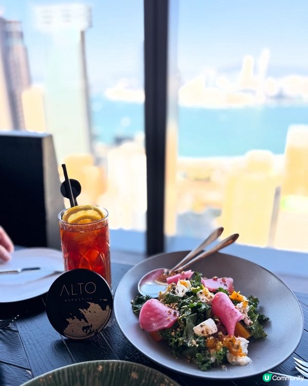 與雲朵共進午餐☁️🌅維港第1排高空視覺