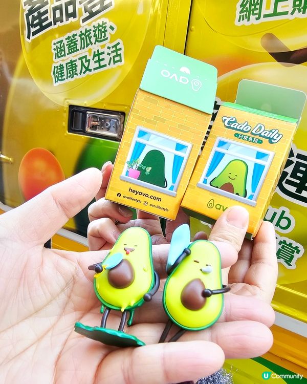 Avo首度推出4款可愛吉祥物Cado盲盒系列🥑
