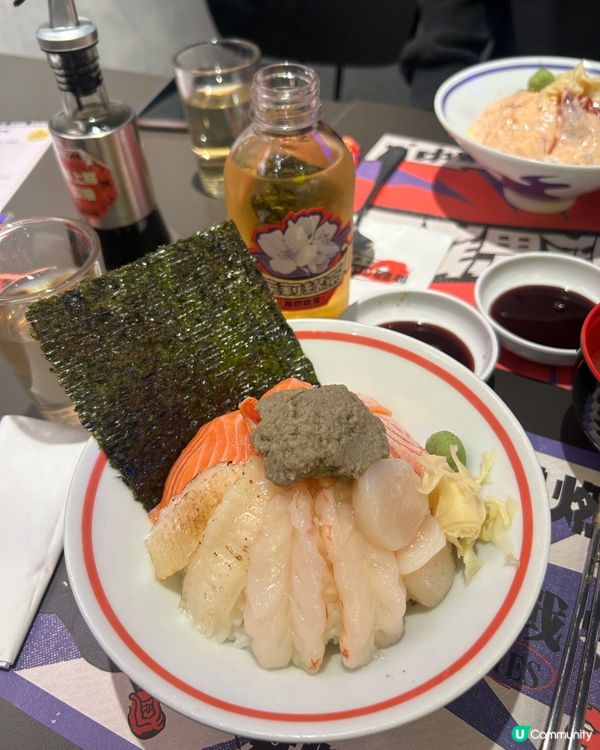 丼燃食堂初體驗！🍣😋
