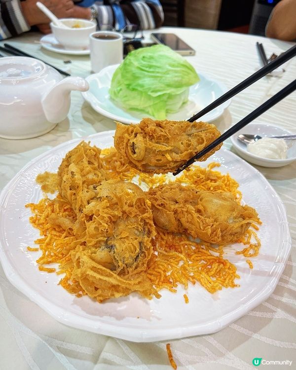 ʚ♡ 蟶子皇+鮑魚+桶蠔生菜包皆令人回味 ♡ɞ