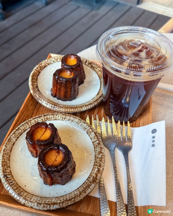深圳美食｜麻布屋的香草可麗露 × 咖啡組合