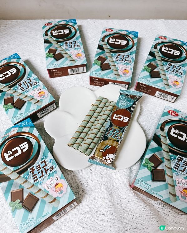 薄荷朱古力脆筒！😋🍦