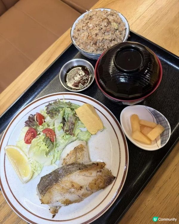 觀塘私藏午餐！鹽燒比目魚鮮到出汁🐟