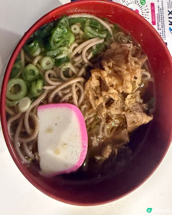 牛肉蕎麥麵，腐皮烏冬