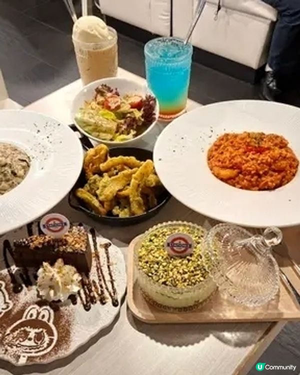 樓上驚喜：美食、甜品、桌遊一次滿足🩷