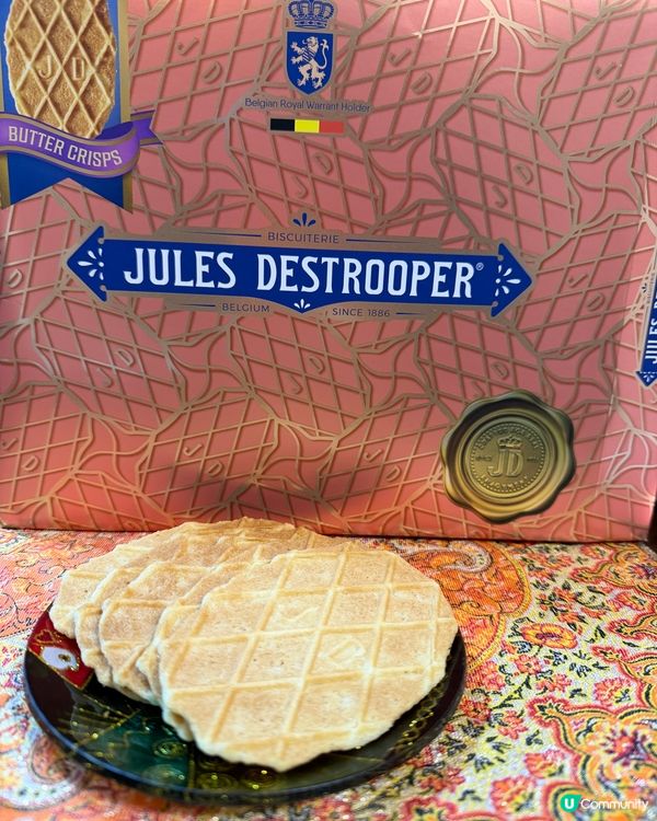 掃貨見到貝麗雅！比利時百年手工餅乾 🍪👑