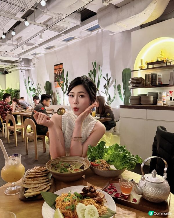 尖沙咀爆紅泰菜｜椰子雪糕配花生醬竟然一絕？