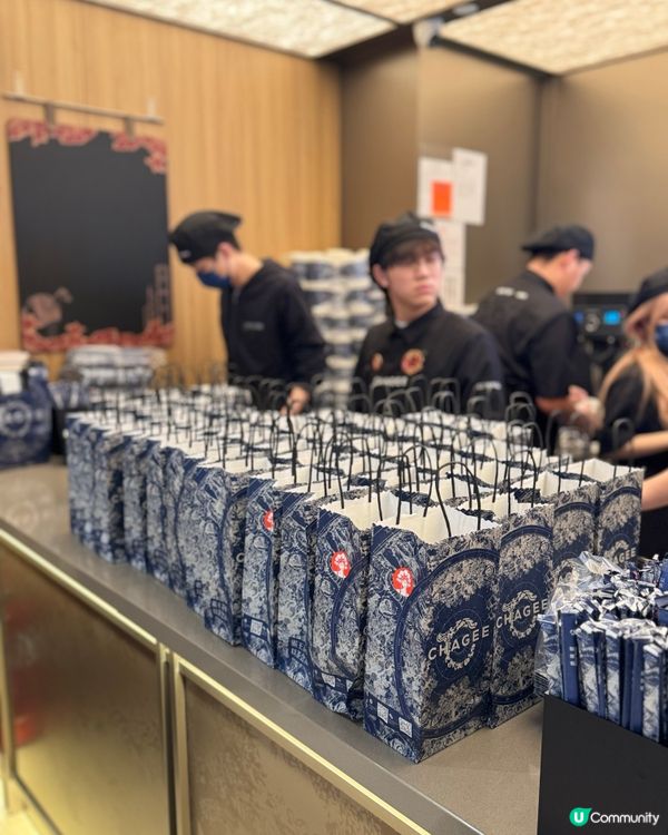 荃灣霸王茶姬新店開張！🎉