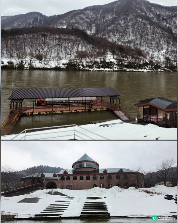 山形縣絕美風景❄️最上川遊船🛶江戶風情！