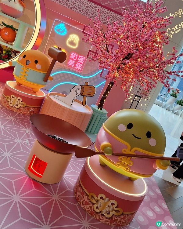 尖沙咀 isquare 新年打卡位