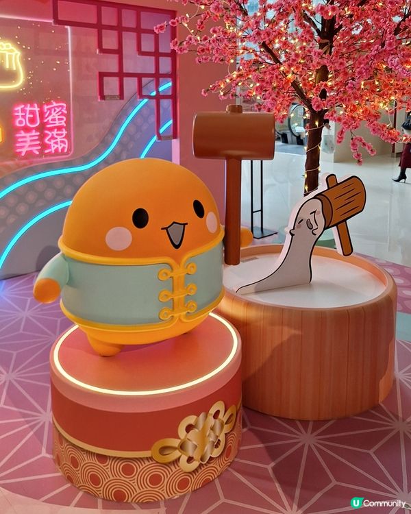 尖沙咀 isquare 新年打卡位