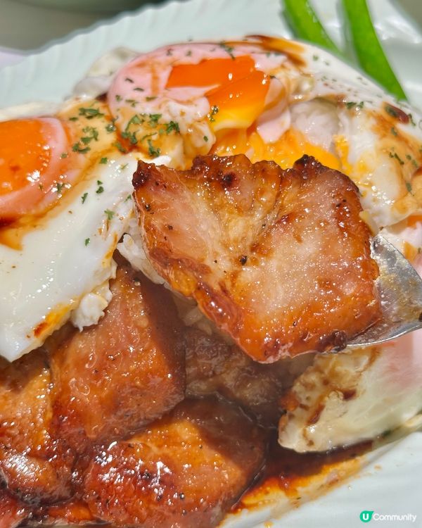 【牛奶冰室實測】超好飲紅豆冰⁉️免費升級三蛋蜜汁叉燒蔥油飯