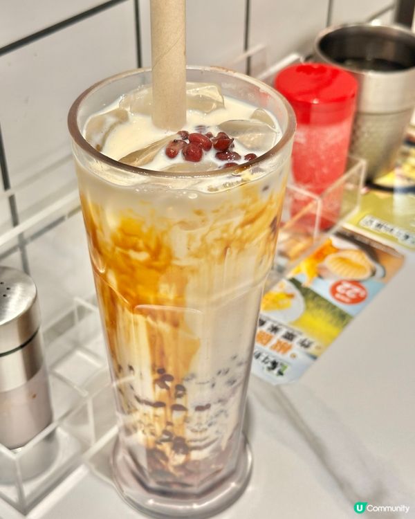 【牛奶冰室實測】超好飲紅豆冰⁉️免費升級三蛋蜜汁叉燒蔥油飯