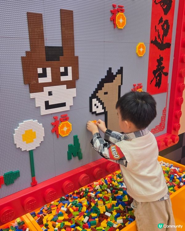 駿藝樂園！顆粒馬到功成！🐴✨