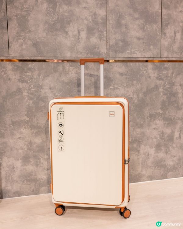 Yashi Omi前開蓋行李箱，過關超輕鬆😎