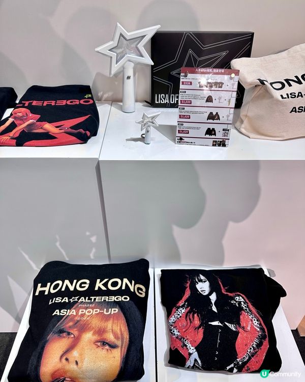 BLACKPINK演唱會後遺症？LISA快閃店等你🤩