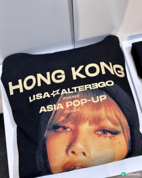 BLACKPINK演唱會後遺症？LISA快閃店等你🤩