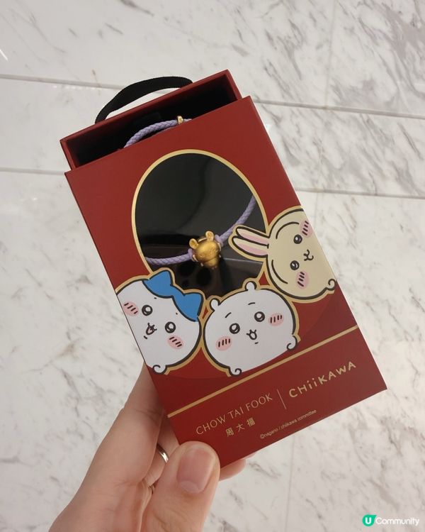 周大福聯乘！飛鼠串飾超萌！🐭✨