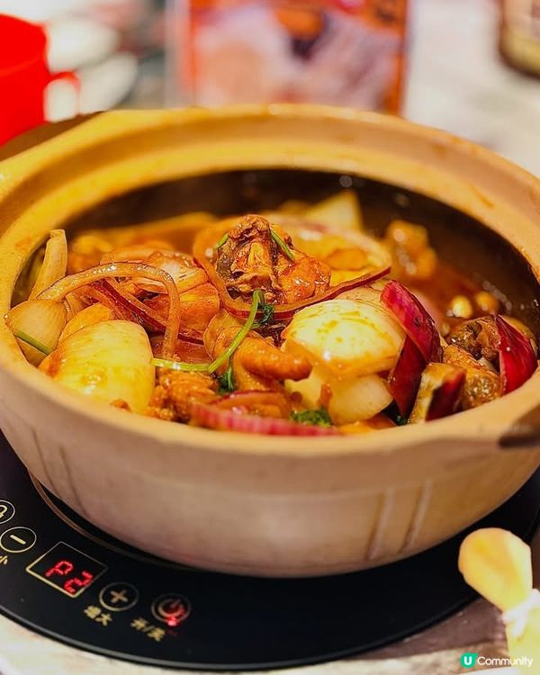 呢個火焰原隻鳳梨雞煲，我一定要encore🔥