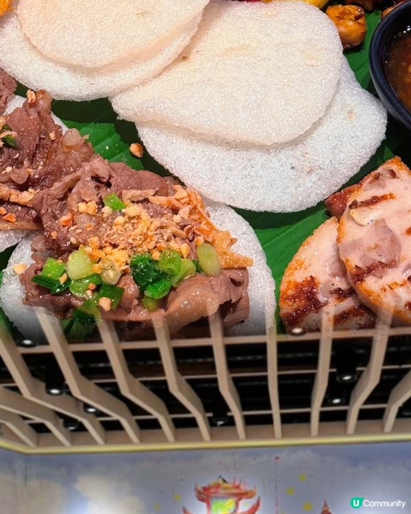 囍越 V Walk店｜自選燒烤拼盤大滿足🇻🇳🍜