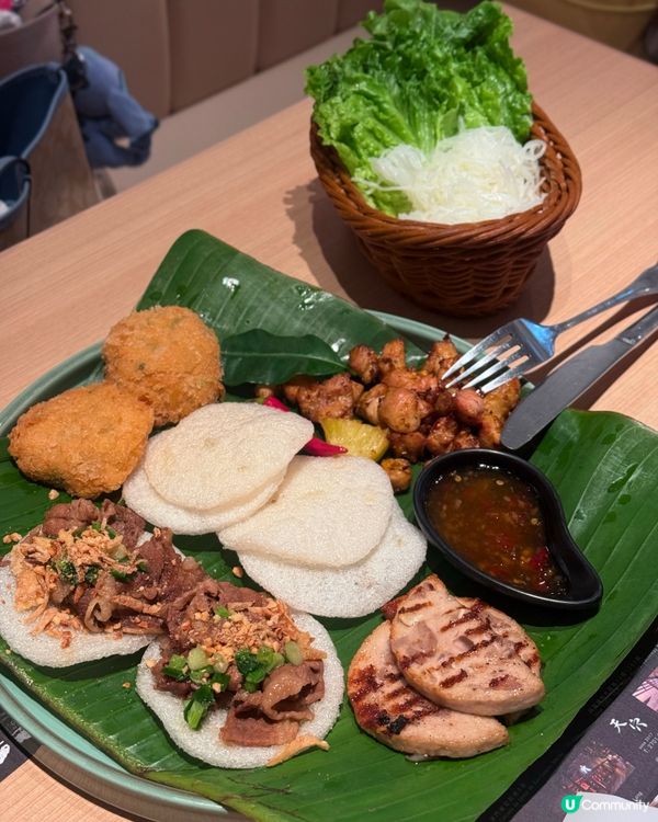 囍越 V Walk店｜自選燒烤拼盤大滿足🇻🇳🍜