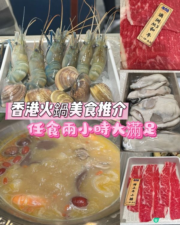 足料特色火鍋放題💯飲飽食醉大滿足