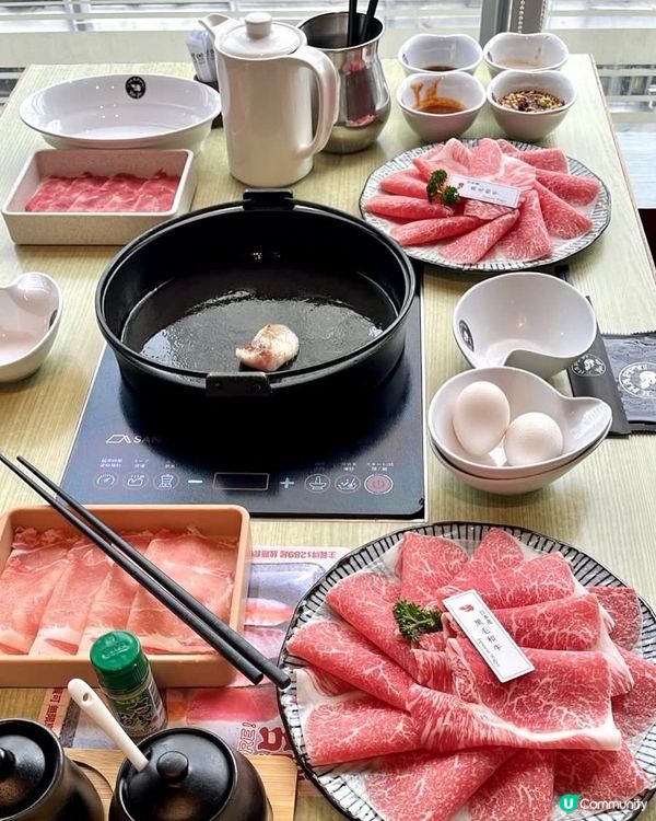 暖笠笠！牛陣京都風壽喜燒放題 😋🥩