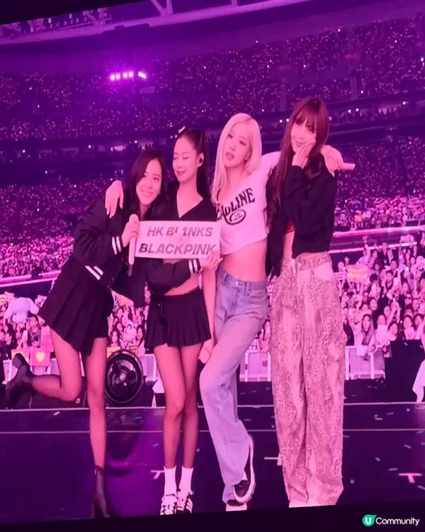 blackpink香港三巡終於黎喇