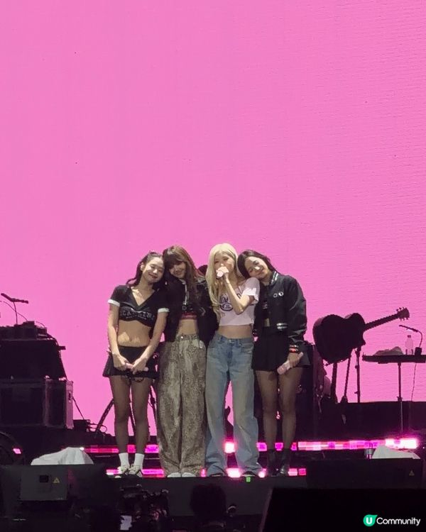 blackpink香港三巡終於黎喇