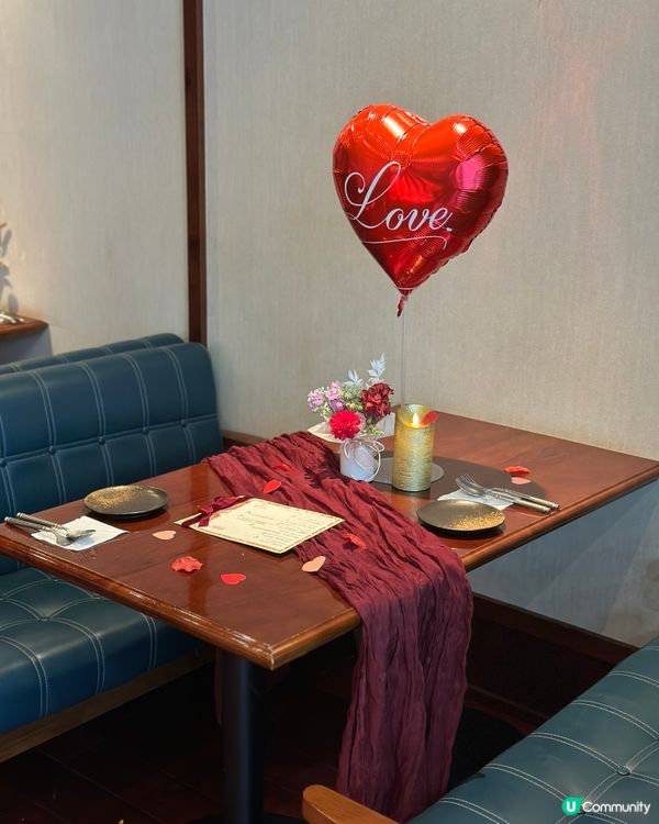 情人節套餐！早鳥訂座享8折！💖✨