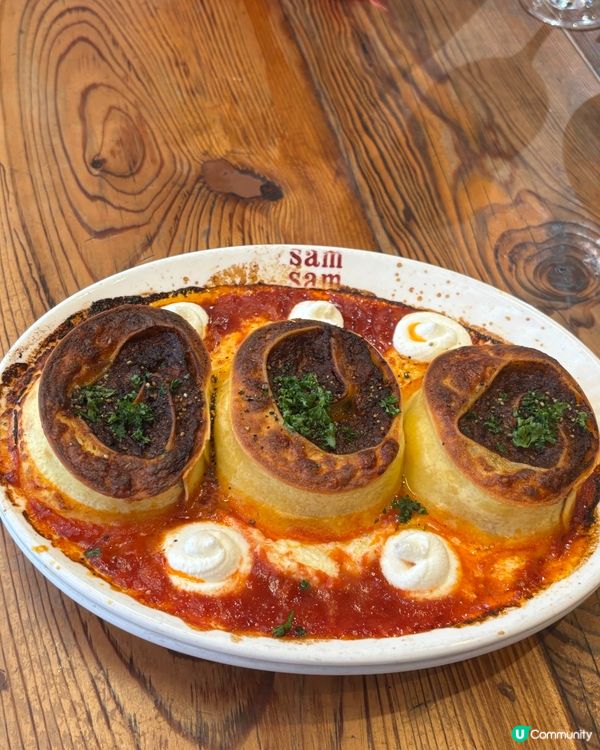 黑湯匙流行王！🔥 黑白大廚2同款千層麵捲