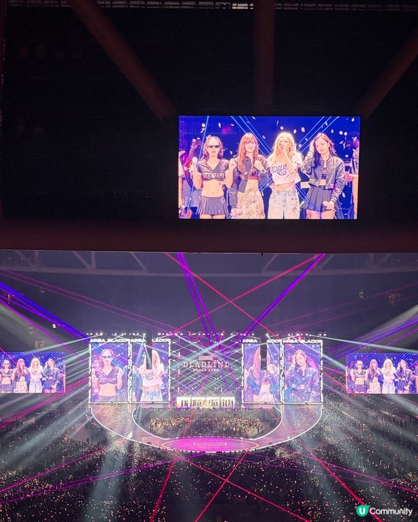 BLACKPINK啟德炸裂！粉紅海靚到喊！🖤🩷