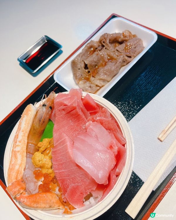 🍣昭和風青森魚菜市場·¥2000自選のっけ丼！拖羅海膽！🤤