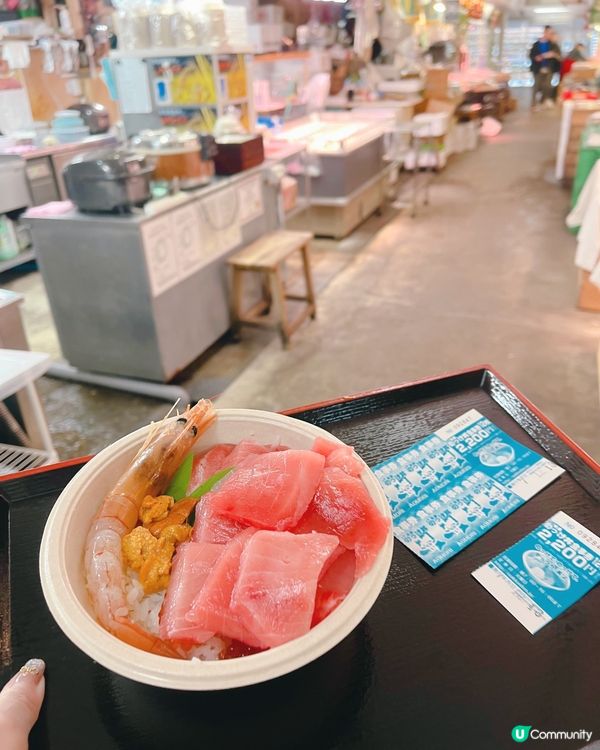 🍣昭和風青森魚菜市場·¥2000自選のっけ丼！拖羅海膽！🤤
