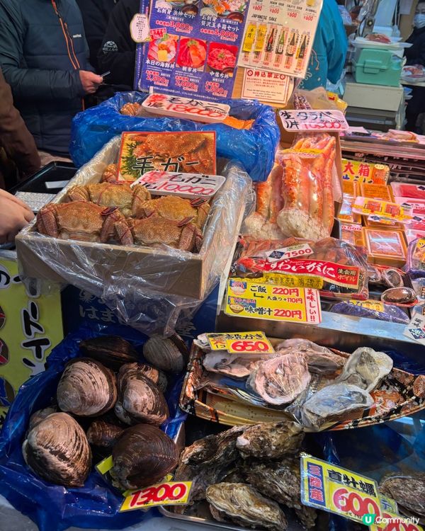 仙台朝市美食推介😋