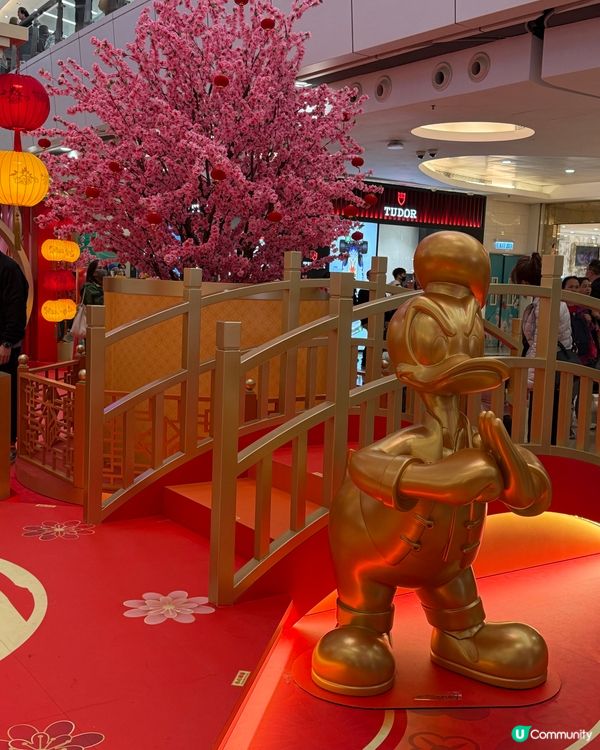 APM商場迪士尼新年打卡位！🐭💖