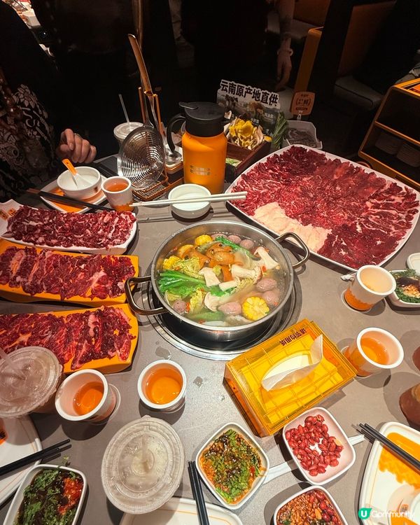 深圳潮汕牛肉火鍋 |一頭牛拆分10+部位食到上癮🐂