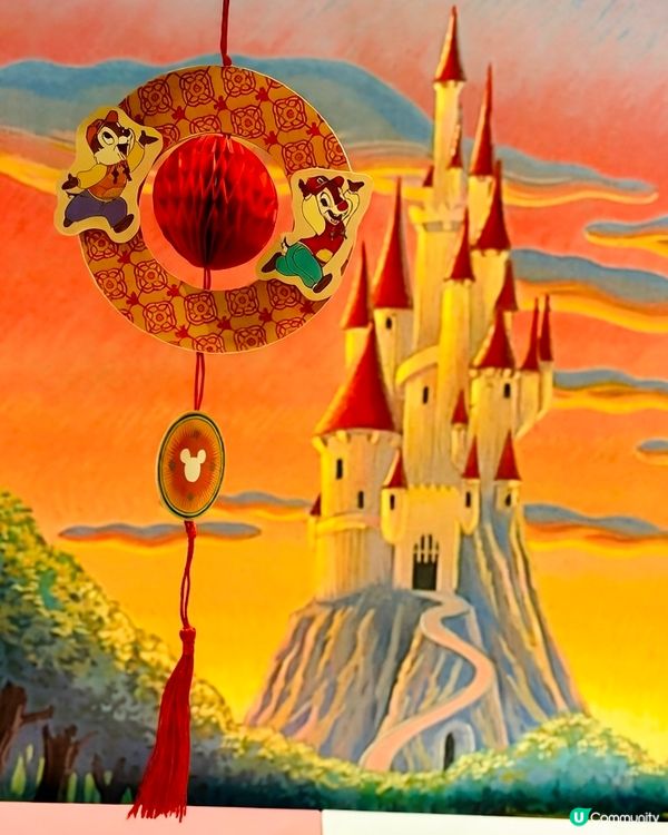 🧨香港迪士尼酒店限定！賀年添福裝飾手作班🧧