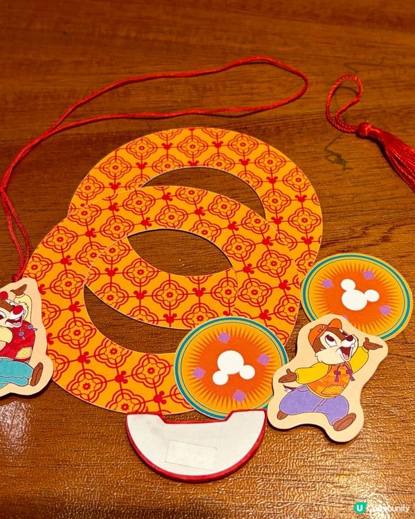 🧨香港迪士尼酒店限定！賀年添福裝飾手作班🧧