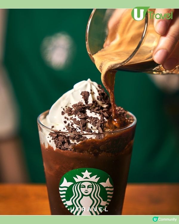 日本Starbucks情人節限定「Affogato星冰樂」重磅登場！濃厚可可 ✕ 濃縮咖啡 ✕ 酥脆窩夫