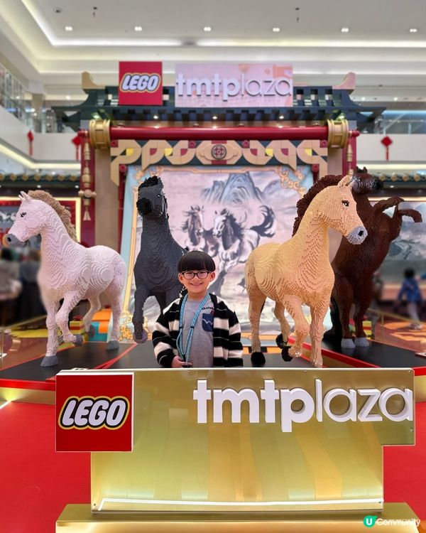 新春駿藝樂園打卡！駿馬顆粒藝術超震撼！🐎✨