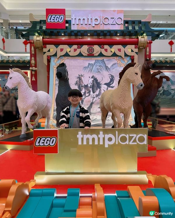 新春駿藝樂園打卡！駿馬顆粒藝術超震撼！🐎✨