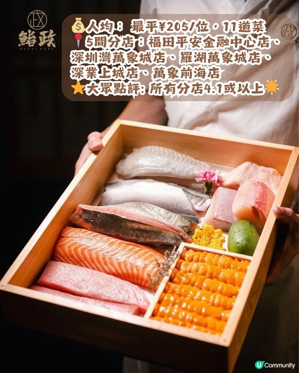深圳5大平價Omakase🍣平均¥2xx 就食到10道菜？