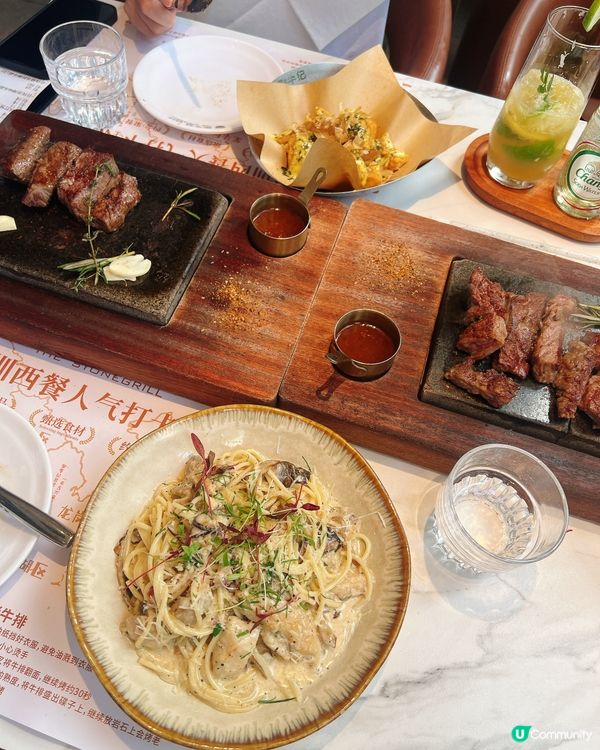 私心推薦🔥深圳岩烤牛扒暴擊！M3和牛x蒜片七里香燒魂