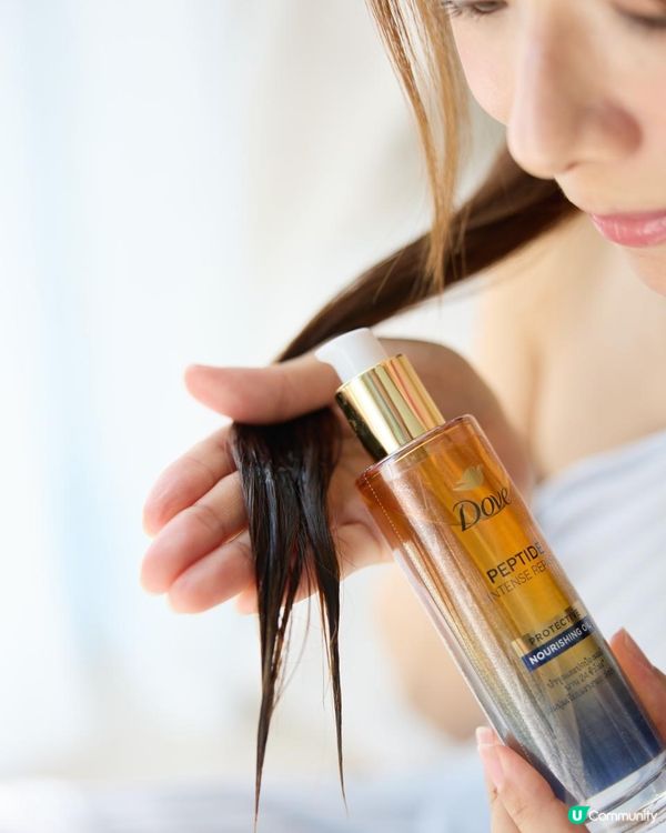 好物分享💛💙 Dove抗熱修護美髮油