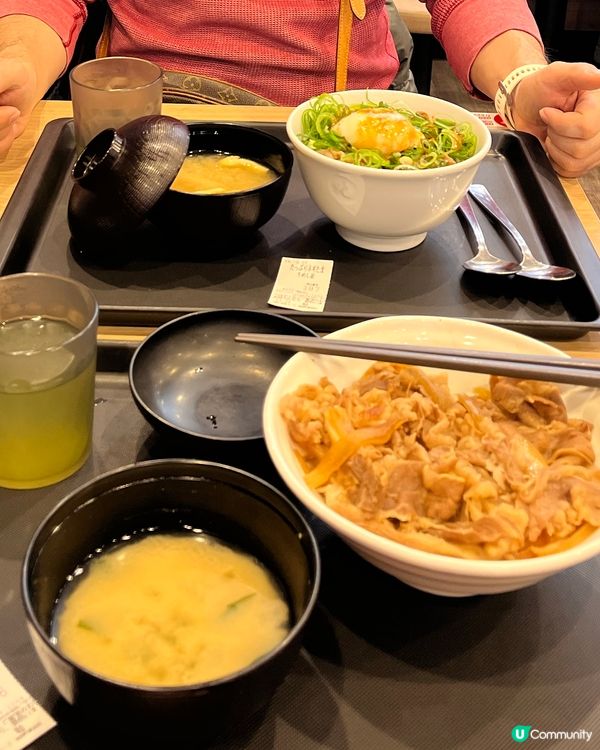 日本必去松屋牛丼飯！平靚正！😋