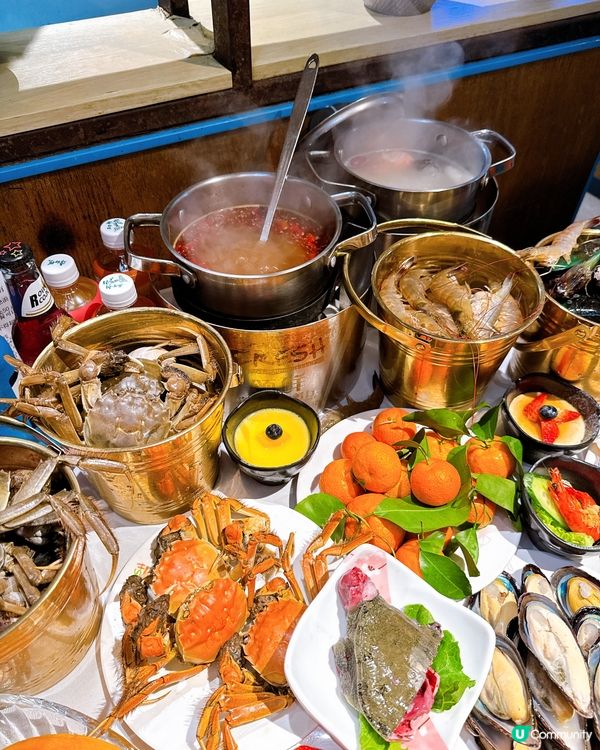 東門百零蚊海鮮任撈！🦀🦐😋